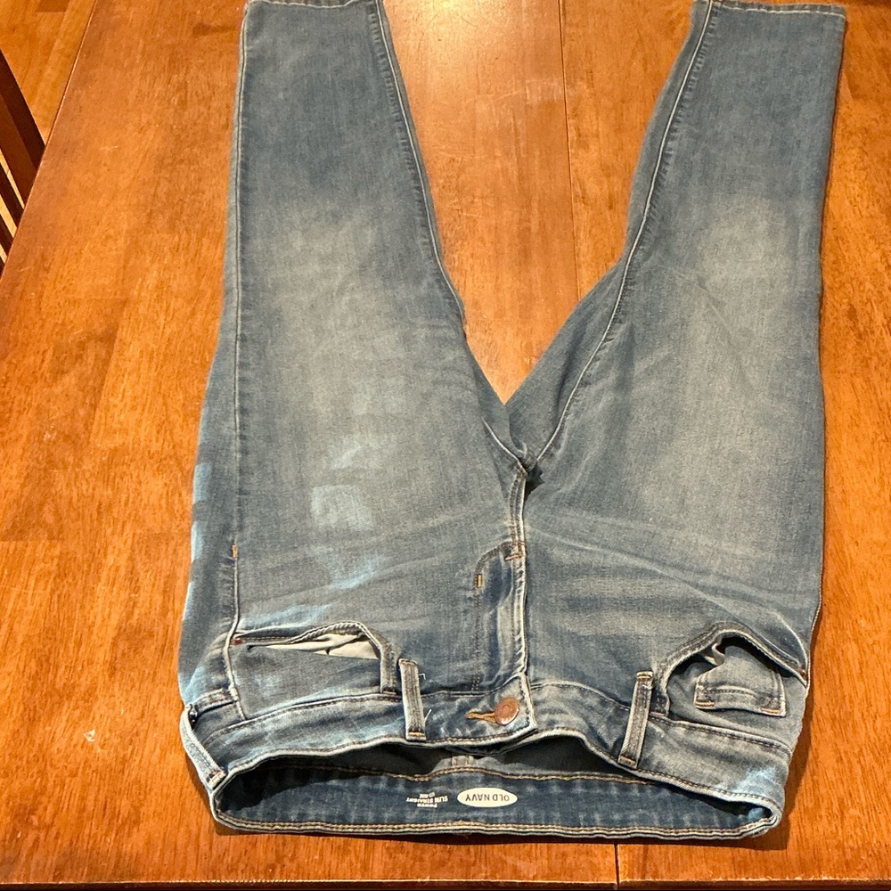 Old Navy Women's Blue Skinny Jeans